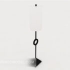 Zwykła minimalistyczna lampa podłogowa