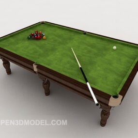 Common Pool Table Sport Ware 3d model