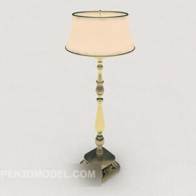 Common Simple Home Floor Lamp 3d model