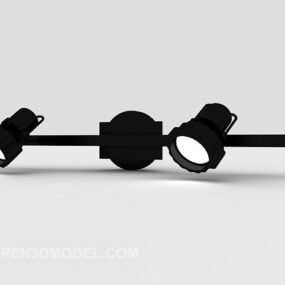 مشکی مشکی مشترک استیج Spotlight مدل سه بعدی