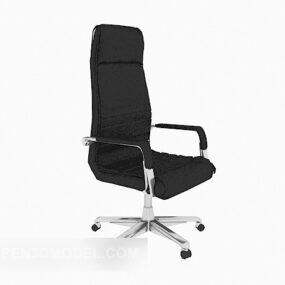 Εταιρική Μαύρη καρέκλα γραφείου 3d μοντέλο