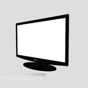Ekran wyświetlacza LCD komputera Model 3D