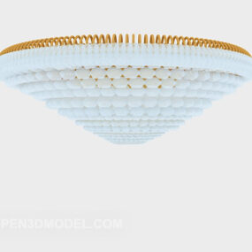 Conical Chandelier Lighting 3d model