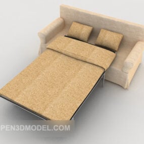 Convenient Recliner Sofa 3d model