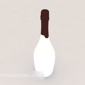 Craft Bottle For Decoration 3d model