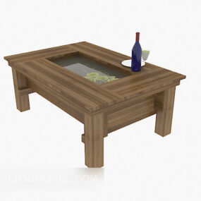 创意休闲咖啡桌3d模型