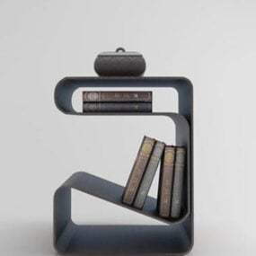 Creative Book Shelf 3d model