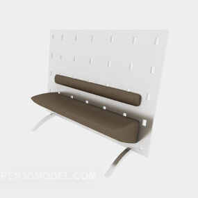 Ocelová lavice Adanat 3D model