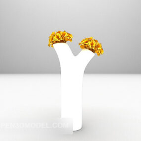 रचनात्मक सजावट फूलदान फर्नीचर 3डी मॉडल