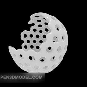 Kreatywne rzeźbienie jajek Wyposażenie domu Model 3D