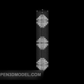 Model 3d Candelier Bola Kristal