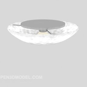 Lampada da soffitto in cristallo per soggiorno Modello 3d