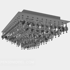 Crystal Chandelier Lighting Furniture 3d μοντέλο