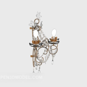 Crystal Home Wall Lamp 3d model