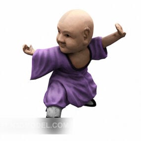 Лялька Kung Fu Xiaolin 3d модель