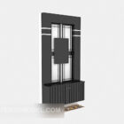 Door entrance gate cabinet 3d model