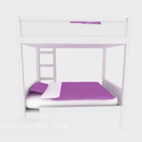 기숙사 위아래로 침대 3d 모델