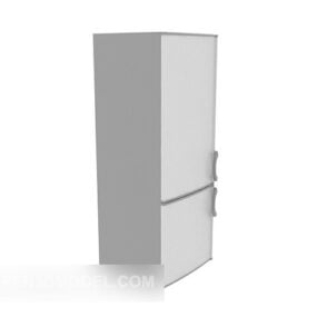 Double-layer Home Refrigerator 3d model