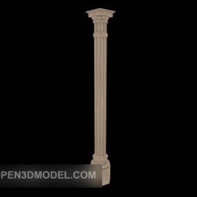 ローマ柱の 3D モデルを使用してダウンロード