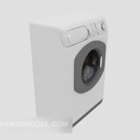 Electronic Drum Washing Machine 3d model