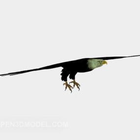 Model 3D ptaka latającego orła