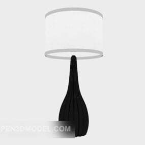 Easy Table Lamp Vase Shaped Base 3d model