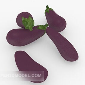 Eggplant 3d model