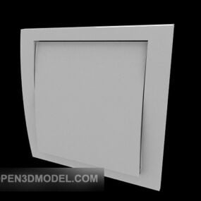 Electric Switch Wall Mount 3d model
