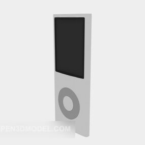 Elektroniczne urządzenie MP3 Model 3D