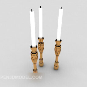 European Candlestick Classic 3d model