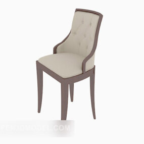 European Back-up Lounge Chair 3d model