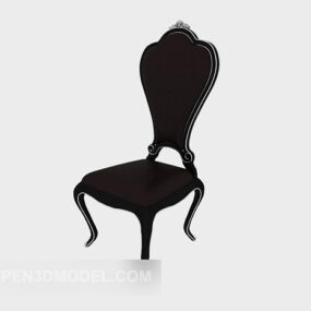 European Beautiful Home Chair 3d model