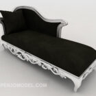 European Black Casual Sofa Design