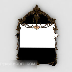 Europese Carving Mirror 3D-model