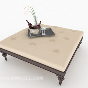 Europæisk klassisk sofabord 3d-model