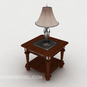 European Corner, Table Lamp Furniture 3d model