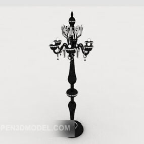 European Fine Floor Lamp 3d model