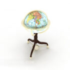 European Globe With Stand