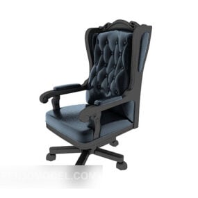 European High-end Boss Chair 3d model