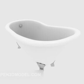 Modelo 3D de banho doméstico europeu