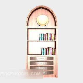 European Home Bookcase 3d model