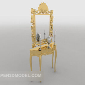 Europejska komoda domowa Model 3D