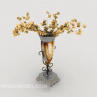 Vase à fleurs en plastique européen