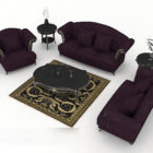 Sofa domowa European Home Purple Combination