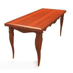 European Lacquer Table 3d-modell