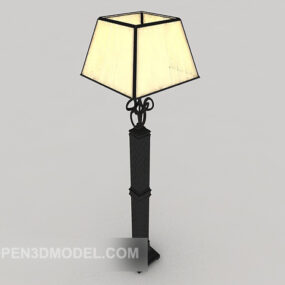 European Minimalist Floor Lamp 3d model