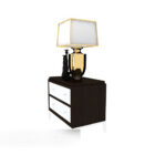 European minimalist table lamp 3d model
