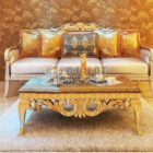 European Royal Classic Sofa Table