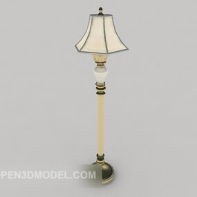 European Floor Lamp Design 3d model