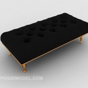 European Sofa Cushion 3d model